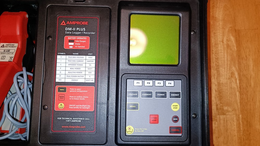 Amprobe DM-ll Plus Data Logger / Recoder - READ Description!
