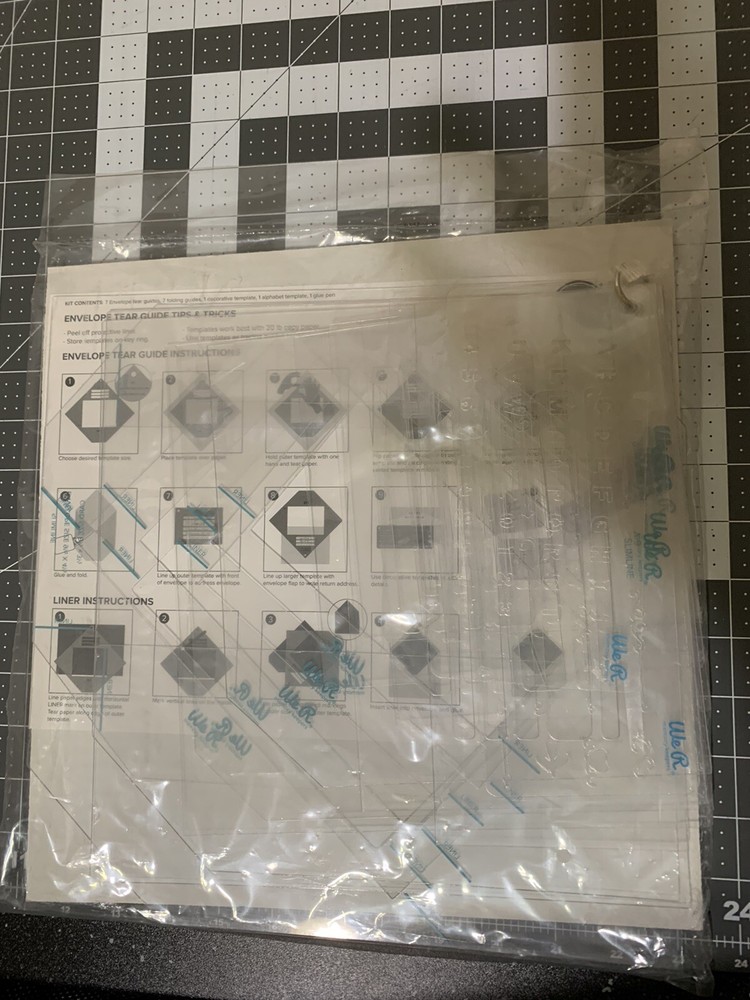 We R Memory Keepers Envelope Tear Guides