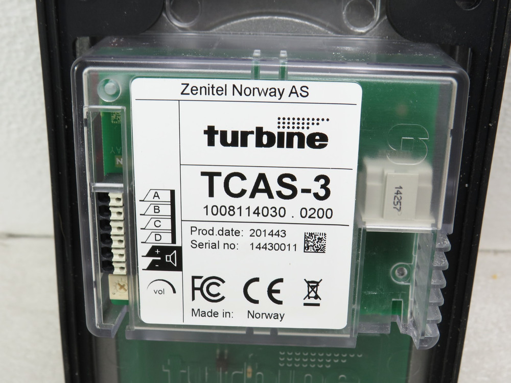 Zenitel TCAS-3 Analog Intercom Station [CTD]