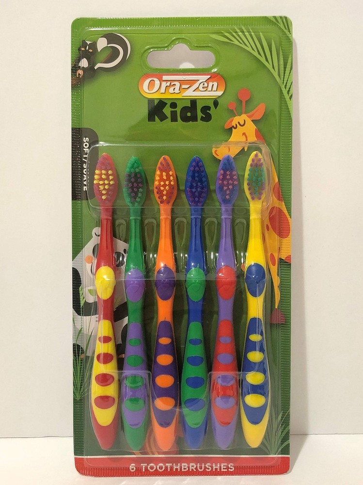 Multi Color Toothbrush Soft, 6-Pack