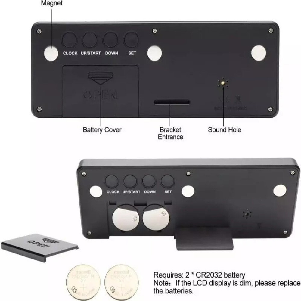 999 Days Count Down Clock Digital Countdown Days Timer Clock Time Management