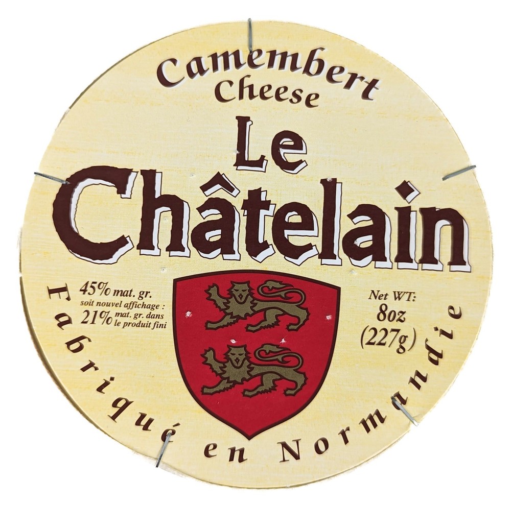 Camembert Cheese Le Chatelain 8oz (Pack of 2)