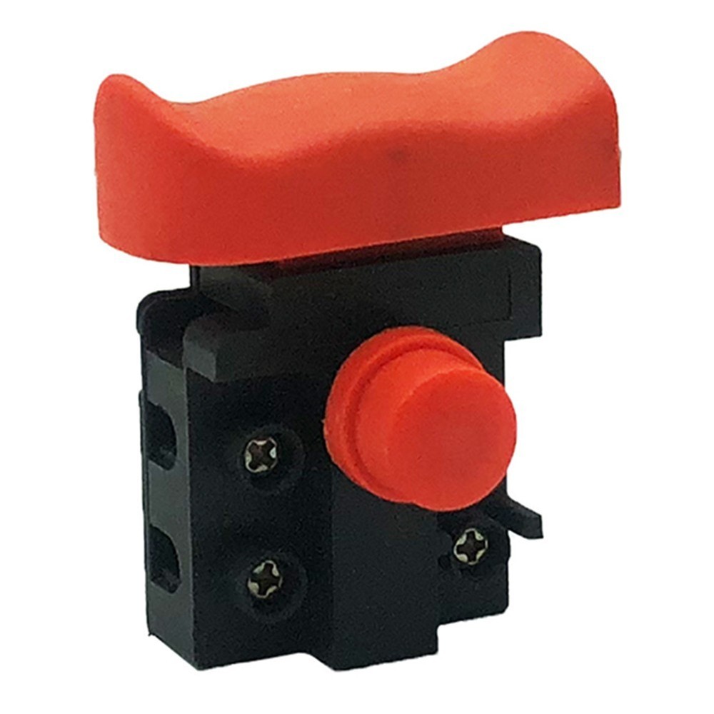 Electric Chainsaw Replacement Trigger Switch for Power Tool Black Orange Color