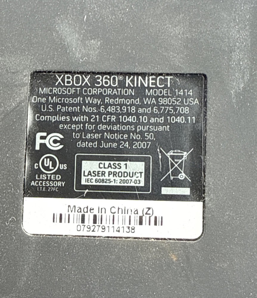 Microsoft Kinect Sensor for XBox 360