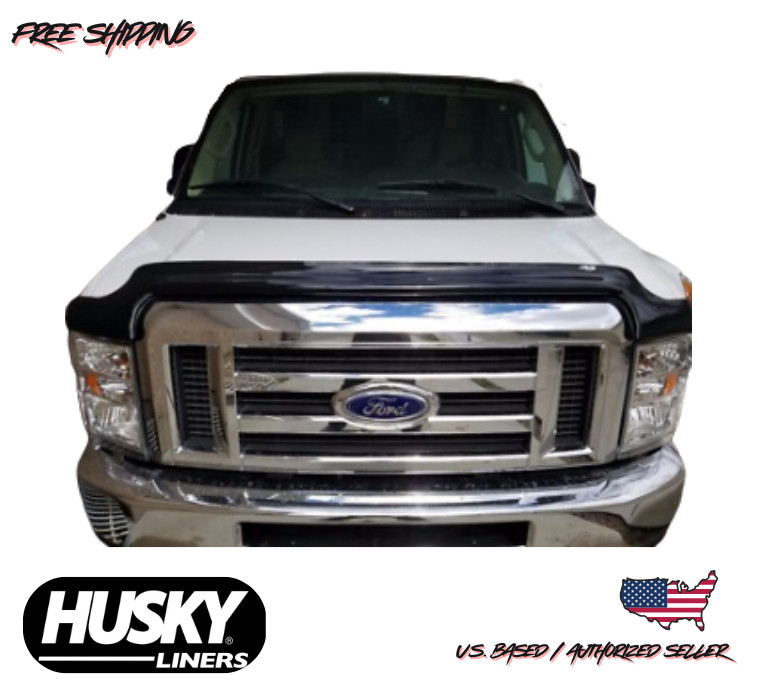 2008-2026 Ford E350 E450 E150 BugFlector Hood Bug Shield Protector Super Duty