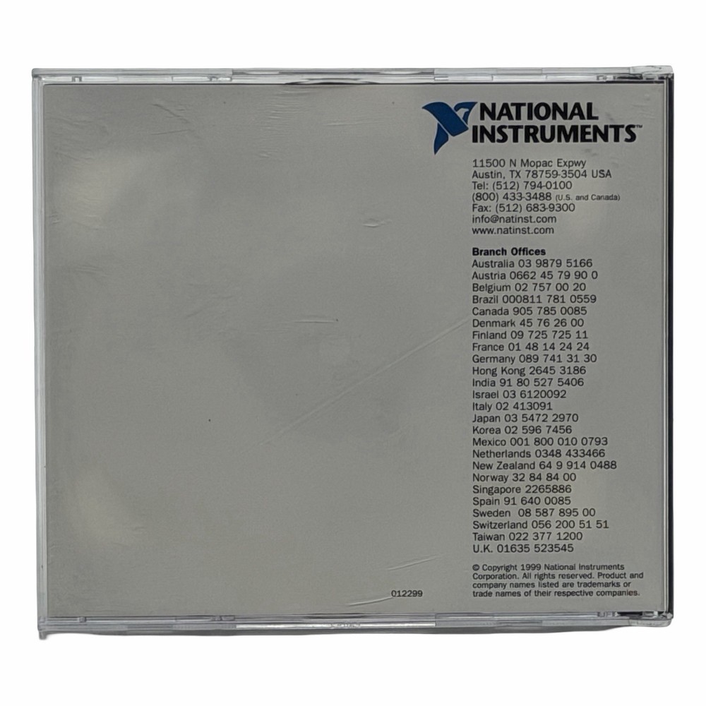 National Instruments LabVIEW Development System for Power Macintosh Version 5.1