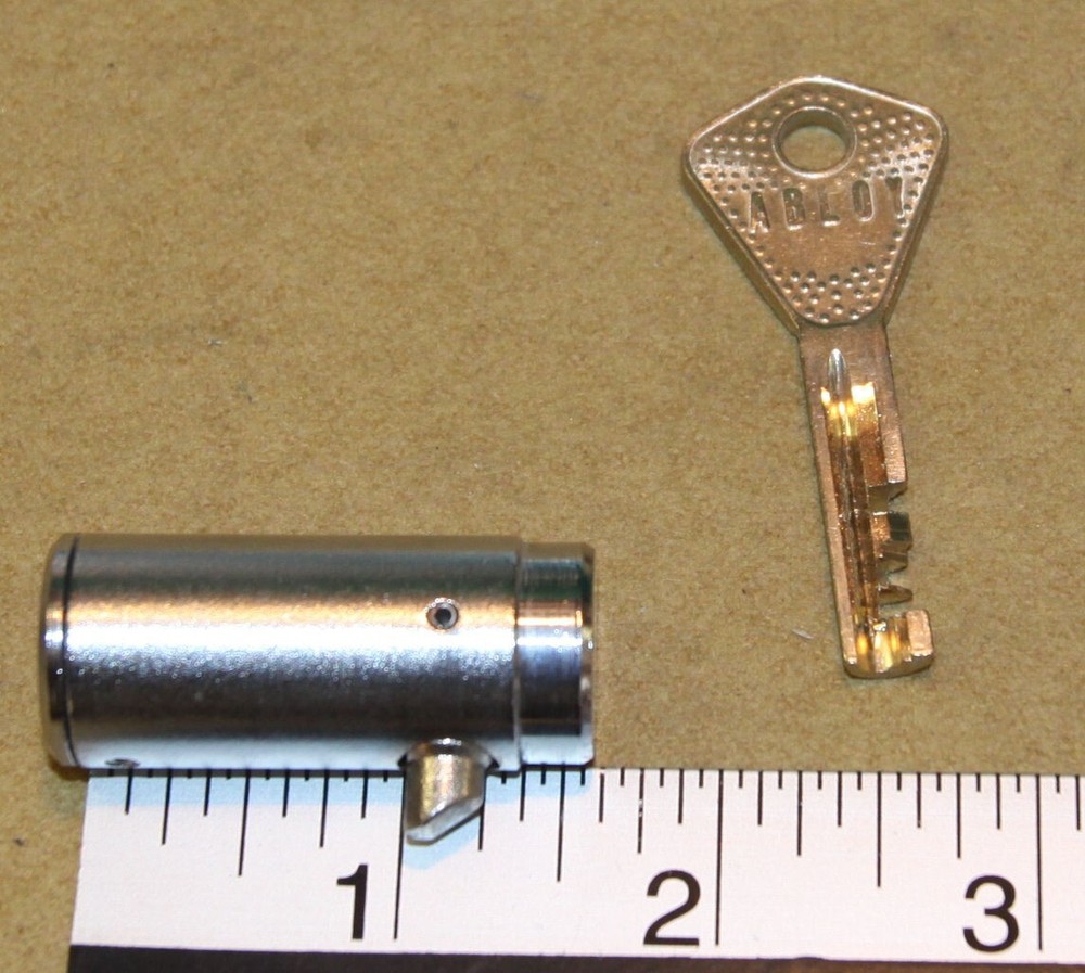 Abloy plug lock with 1 working key, high security lock for T & L handles - New