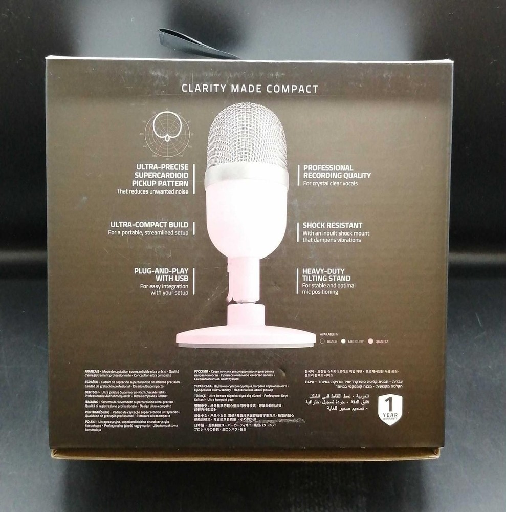 RAZER Microphone SEIREN MINI Used