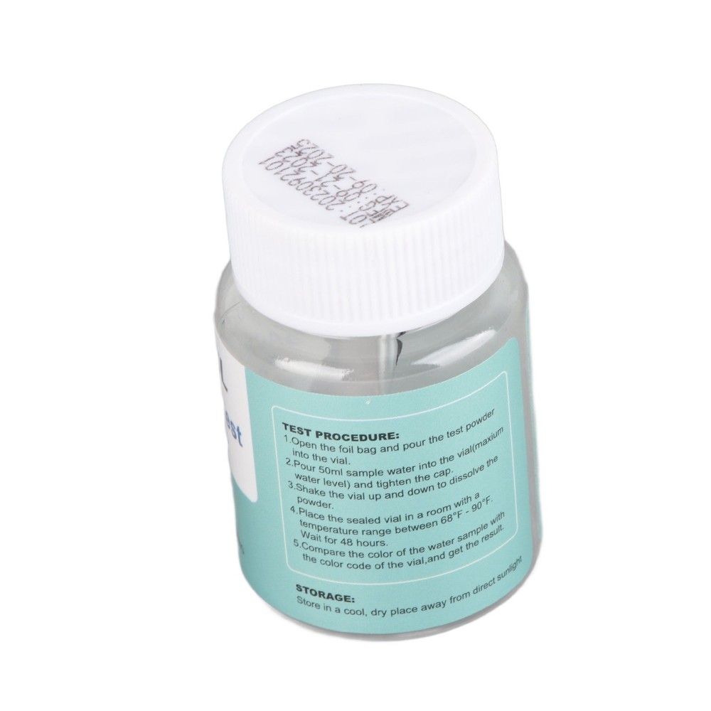 Drinking Water Test Kit Instant Results Accuracy Testing Coliforms Test WT