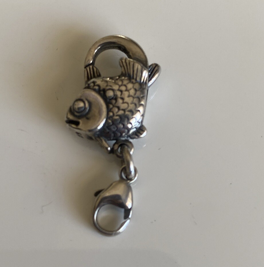 Trollbeads Sterling Silver 10102 Big Fish Lock