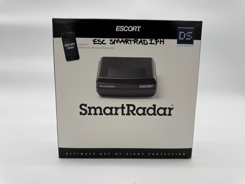 New Escort smart radar w/ passport display SMARTRADIPH Bluetooth iPhone