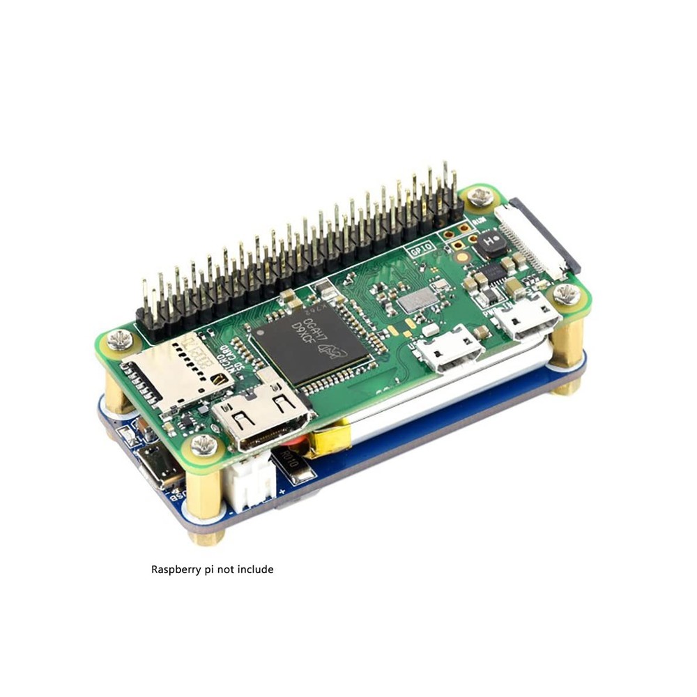 UPS HAT C for Raspberry Pi Zero, 5V Uninterruptible Power, Pogo Pin, Module