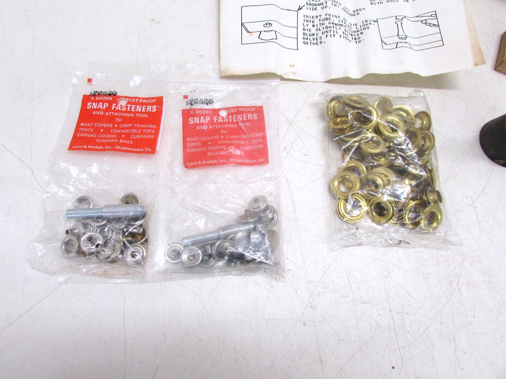 HANDI GROMMET KIT #2 GROMMETS AND SNAP FASTENERS