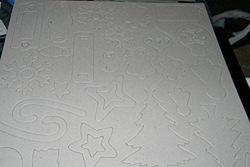 3 - 12x12 Christmas/Winter CHIPBOARD Sheets