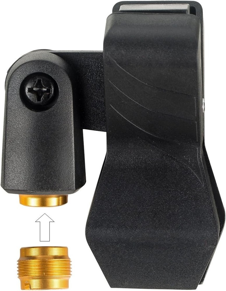 2-Pack Spring-Loaded Microphone Clips for Most Spring-loaded
