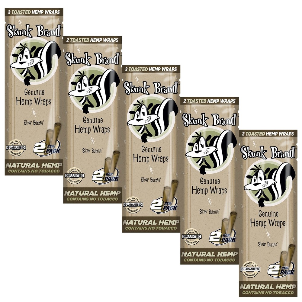 Skunk Wraps - Natural - 5 Packs