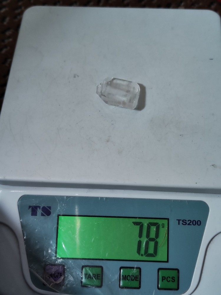 Faden Quartz DT Transparent Crystal Has Good Luster & Nice Termination