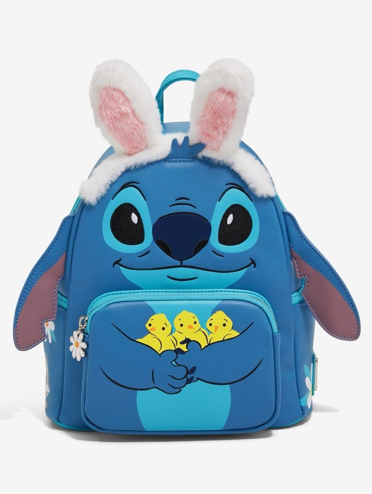 Boxlunch Loungefly Disney Lilo & Stitch Bunny Ears Mini Backpack Easter Spring