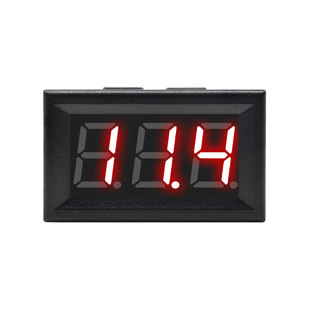0.56"LED Red 2-Wire Voltmeter Digital Voltage AC70-500V Panel Volt Ammeter Meter
