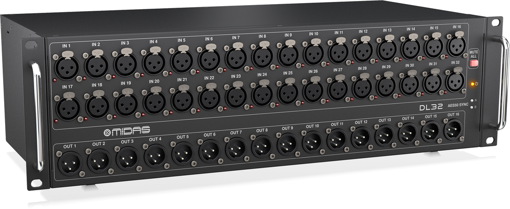 Midas DL32 32 Input, 16 Output Stage Box