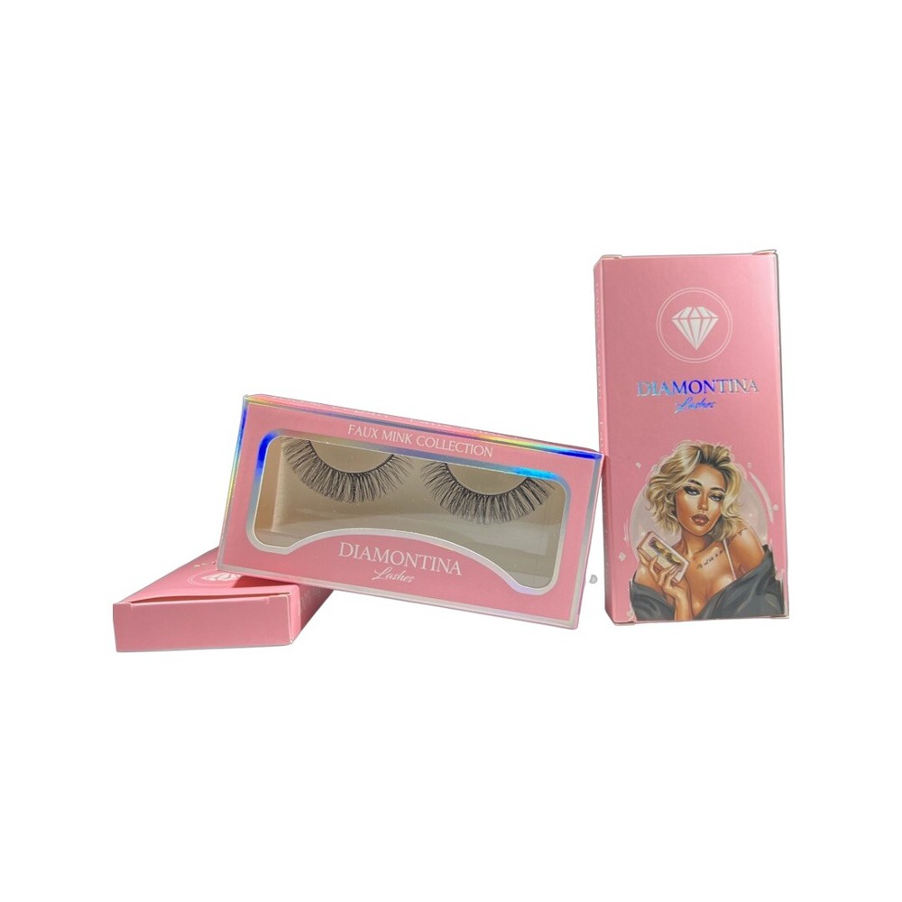 D2M False Pearl Eyelashes Collection, Vegan, Reusable & Lightweight