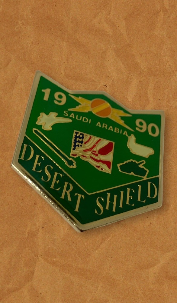 PIN Desert Shield (1990) Saudi Arabia