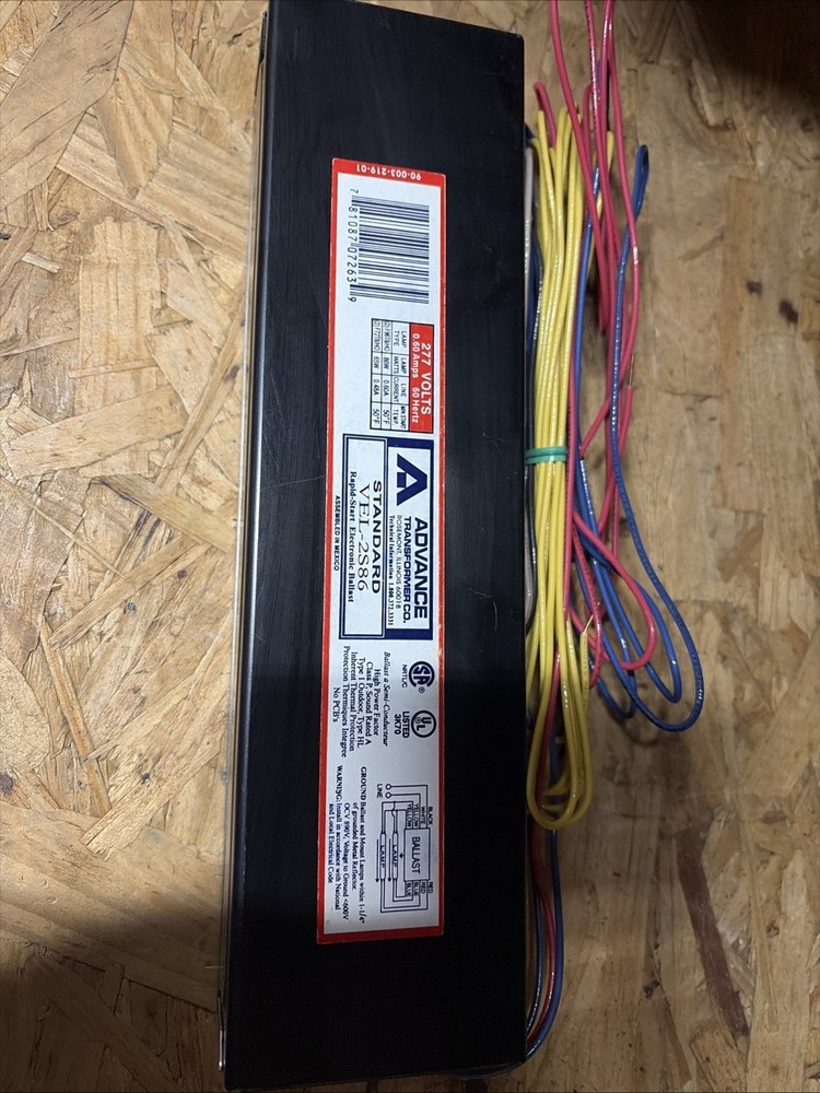 Advance VEL-2S86 Electronic Ballast
