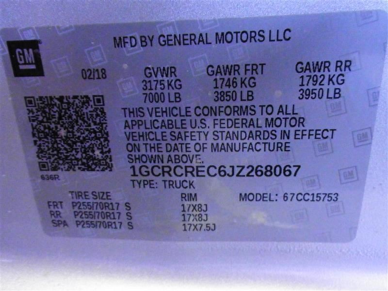 Chevrolet Silverado 1500 2018 Telematics Interface Module 84293872 6596