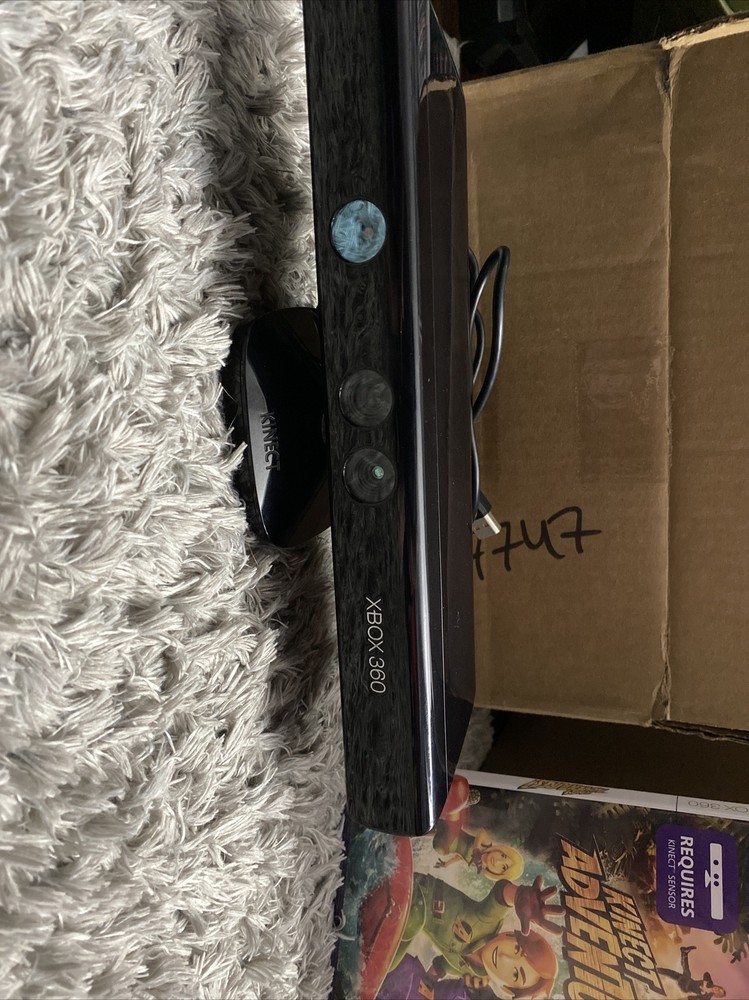 Microsoft Xbox 360 Kinect Sensor Bundle with Kinect Adventures.