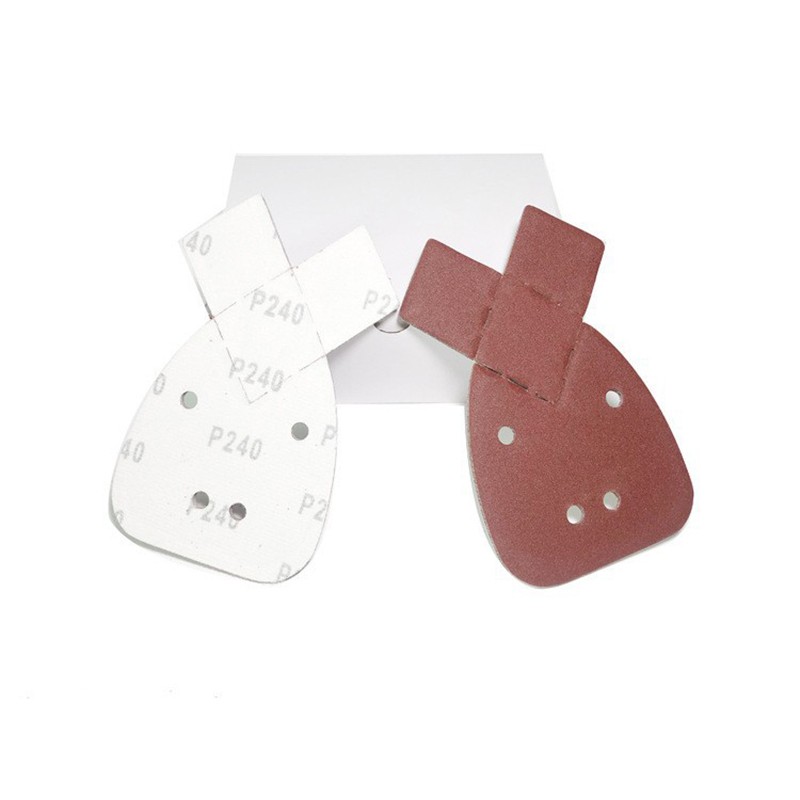 Rabbit Ear Triangular Sandpaper 4 Hole Self-Adhesive Sanding Disc 60 - 1200 Grit