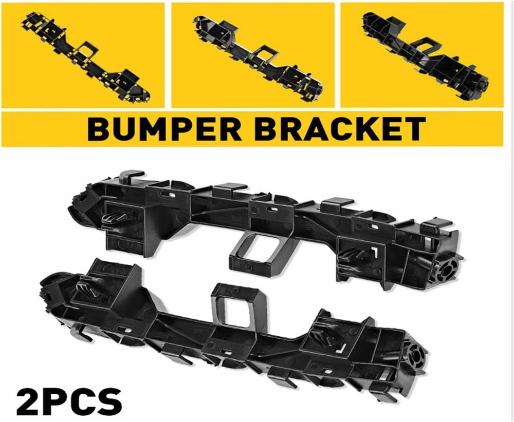 2 PCS Front Bumper Bracket Replacement Front Left Driver and Right Passenger Sid