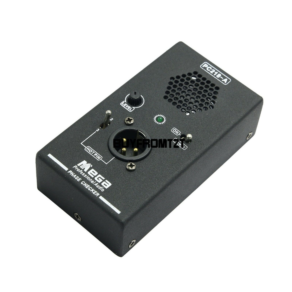 PC218 Microphone Sound Testing Phase Polarity Tester Checker Detector Speaker
