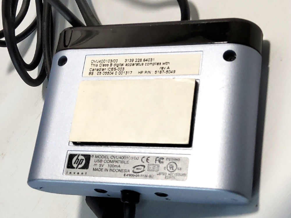 Genuine HP Media Center Bundle USB IR Receiver OVU400103/00 Remote Control