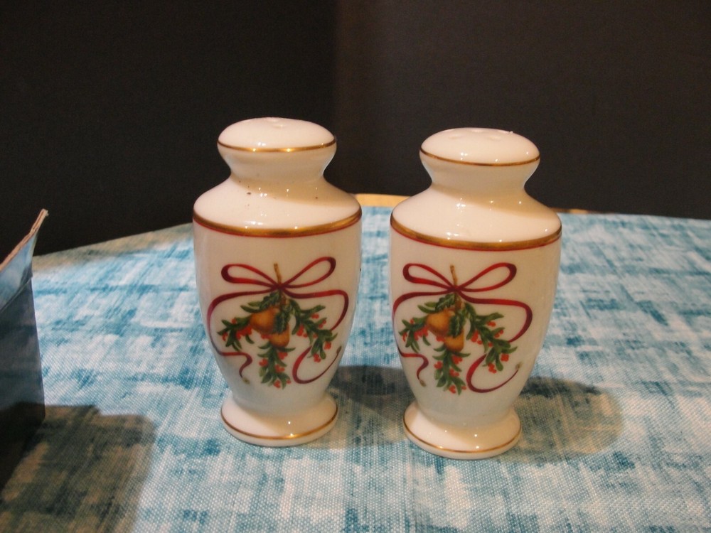 ROYAL GALLERY QUEENSBERRY SALT AND PEPPER SET