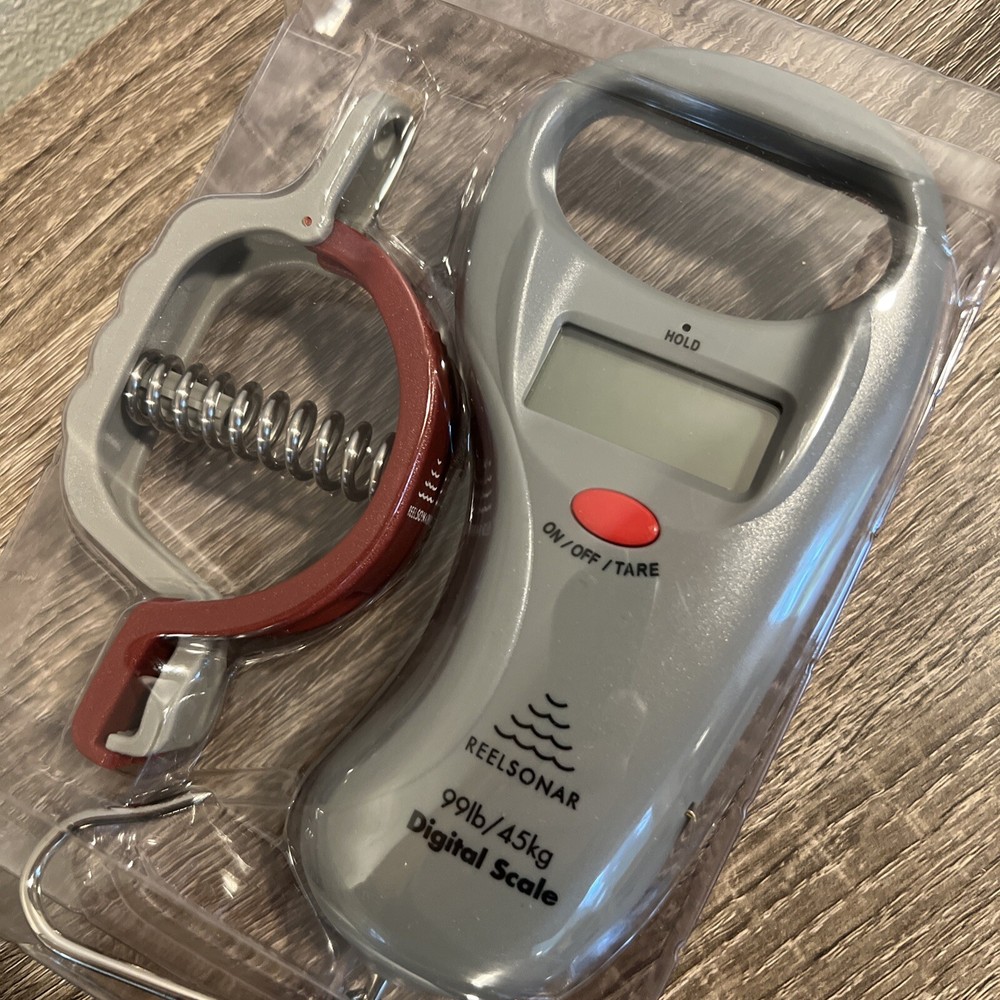ReelSonar Digital Scale and Fish Gripper 99 lbs New Open Box