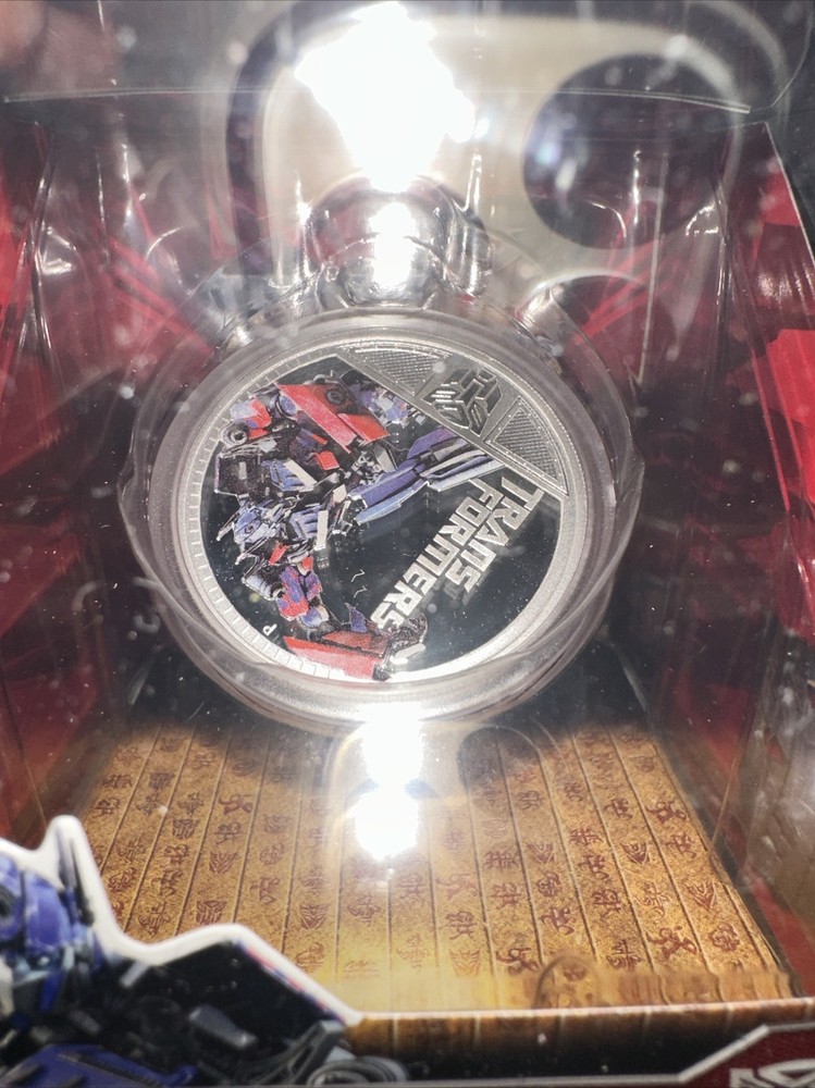 2009 Transformers OPTIMUS PRIME 1 oz Silver Proof Coin
