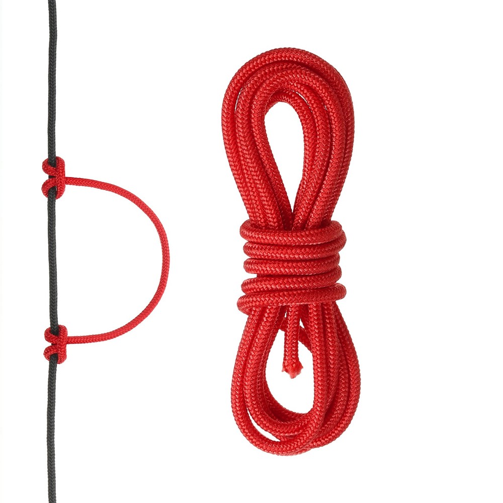 10 Feet Archery D Loop Rope String(Red, Pack of 1)