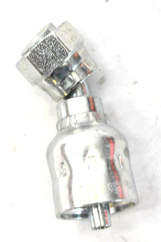 Parker Crimp Style Hydraulic Hose Fitting Elbow 1/4" Hose x 1/4" Female Seal-Lok