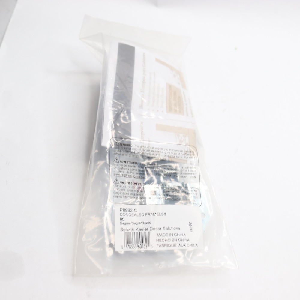 Hickory Hardware Hinge Concealed Frameless Cadmium P6992-C