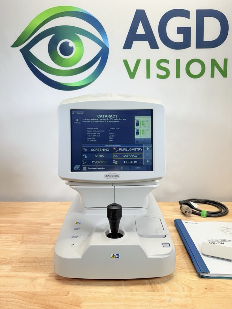 Topcon KR-1w Wave-Front Analyzer Corneal Topographer