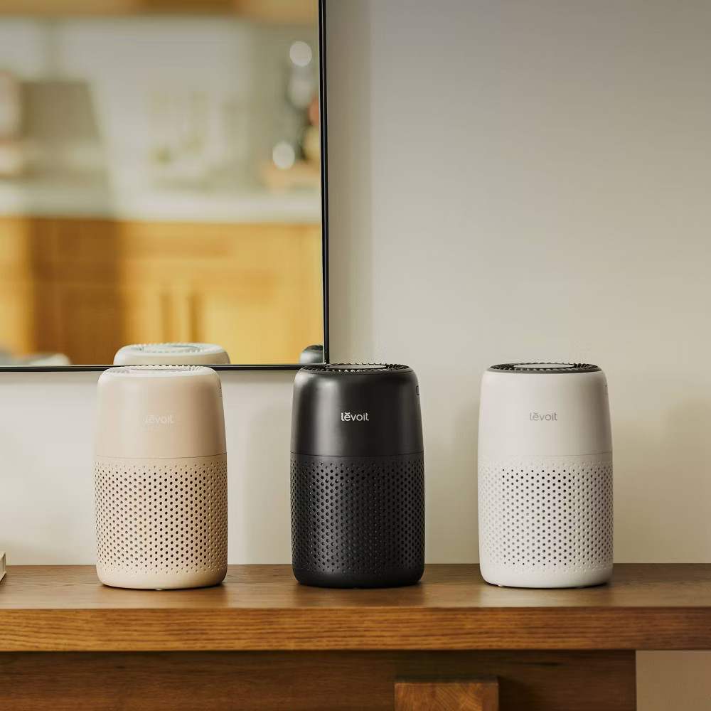 Levoit Core Mini Air Purifier with Night Light Space Gray