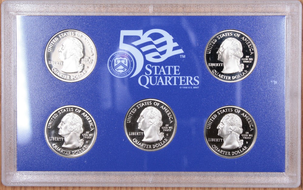 2004 S Clad Proof Set- US Mint - 10 Coins - OGP