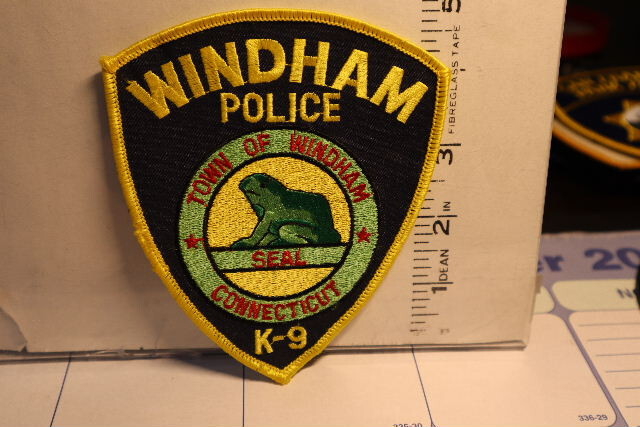 police patch  WINDHAM POLICE CONNECTICUT
