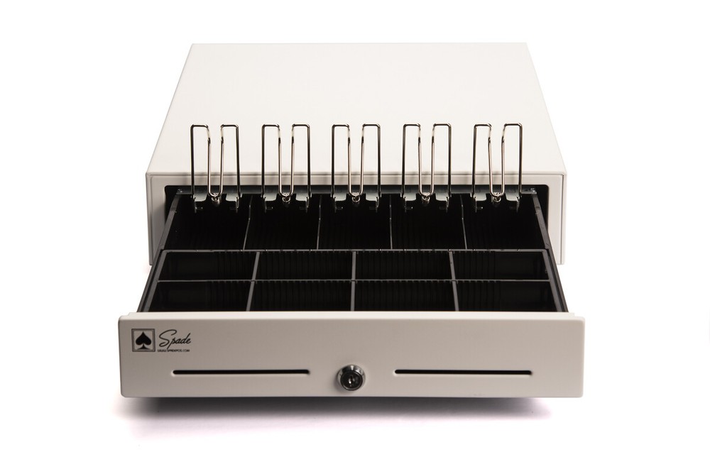 Spade POS Cash Drawer Regular White