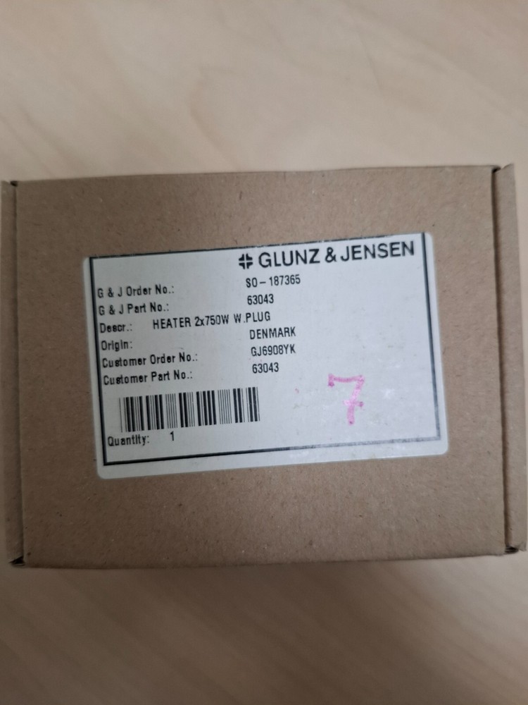 Glunz&Jensen original 1500W heater