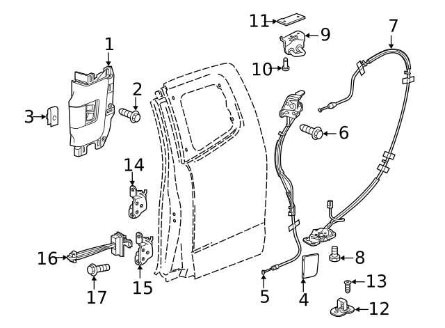 Genuine GM F Link 85631334
