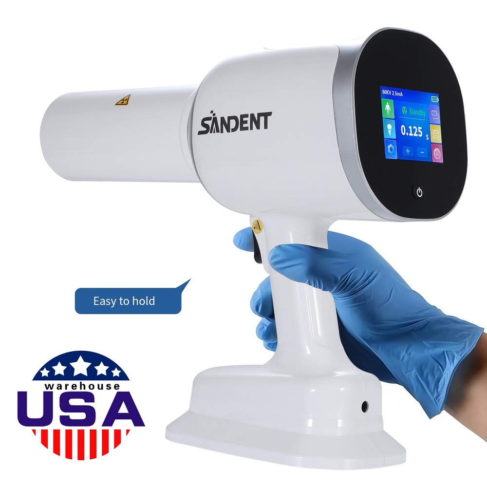 Dental Scatter Shield Protective Ring + Portable Handheld X-ray Machine Kit