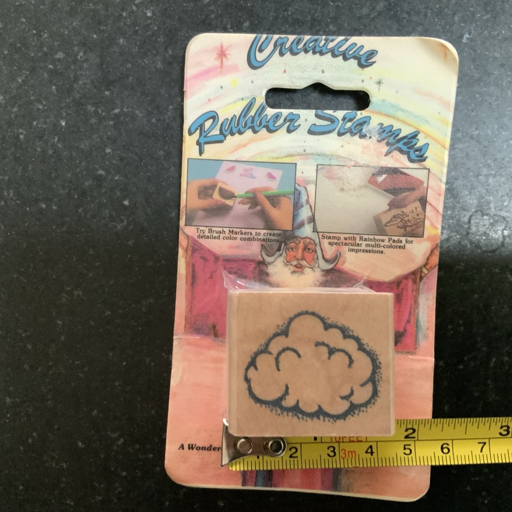 Cloud Rubber Stamp Hampton Art Stamps