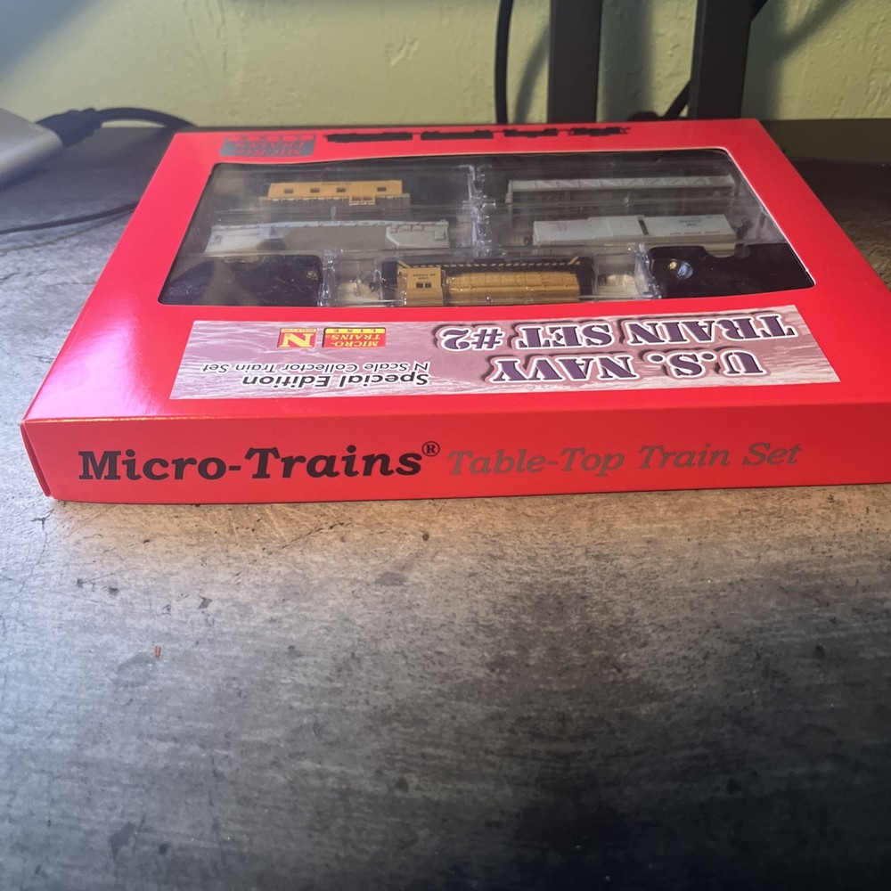 Micro-Train N Scale Us Navy Train Set #2 Special Edition