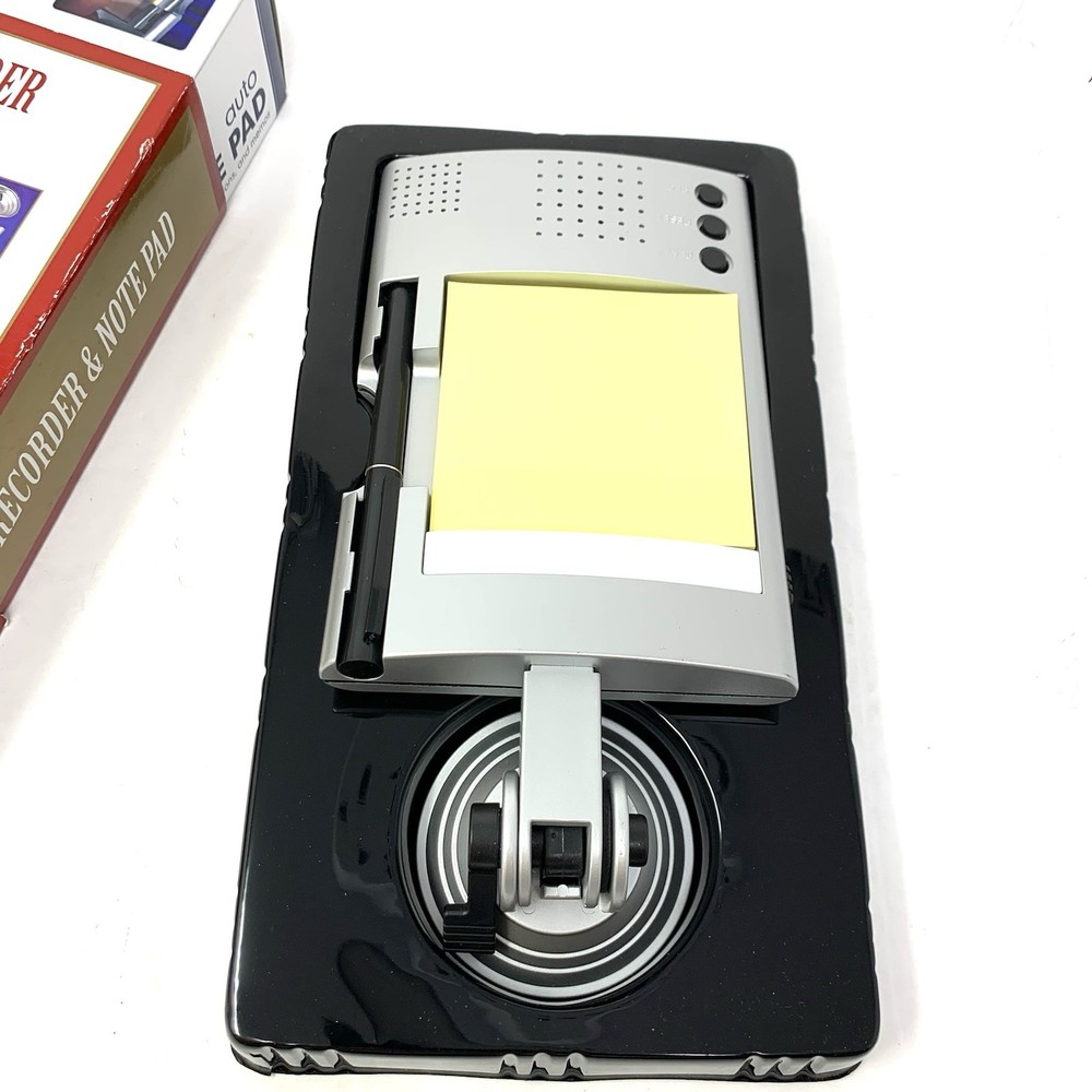 Perfect Solutions Auto Voice Recorder & Notepad PS1899UV New
